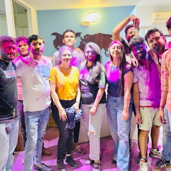 Holi celebration